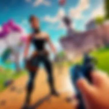 Fortnite mobile gameplay screenshot