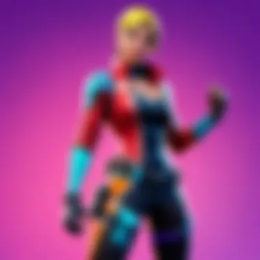 Colorful Fortnite skins available for customization