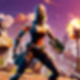 Strategic gameplay in Fortnite showcasing nerf impact