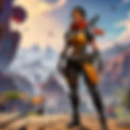 Spectacular gameplay showcasing a high-tier Apex Legends account