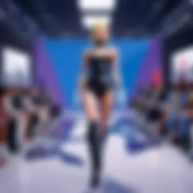 Balenciaga Runway meets Fortnite Realm - The Unlikely Match