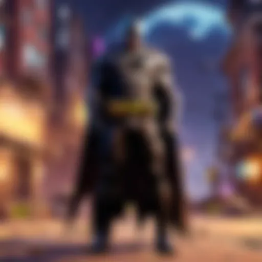 Dark Knight Rises in Fortnite Foundation