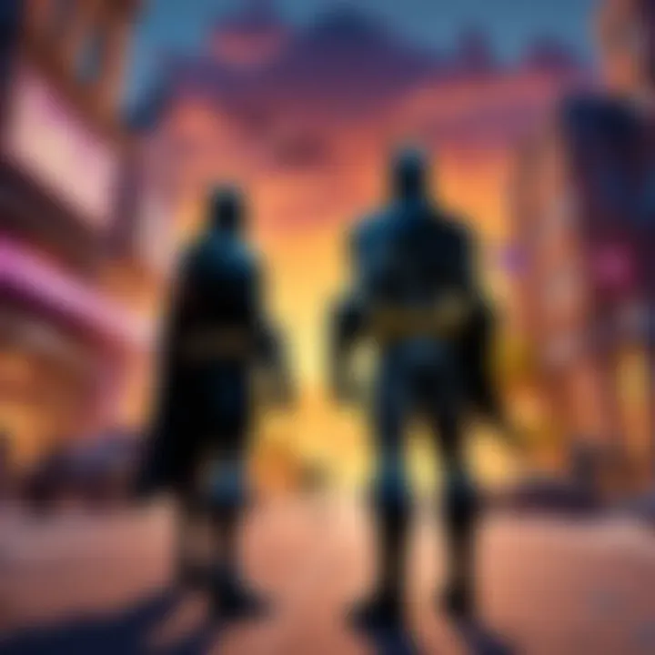 Intertwining Worlds of Batman and Fortnite