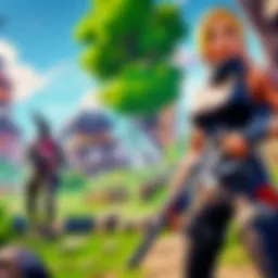 Dynamic battle royale gameplay on PS4