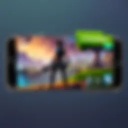 Game Pass app on iPhone screen