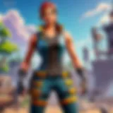 Fortnite game interface with technical error message