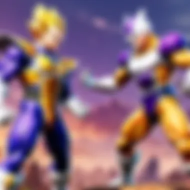 Epic Battle Between Vegeta and Frieza