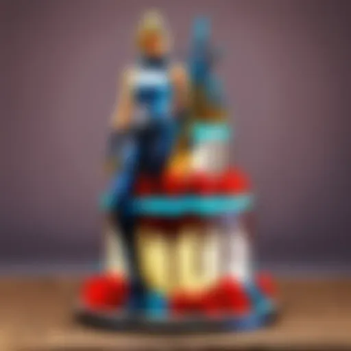 Epic Fortnite Cake Topper Set