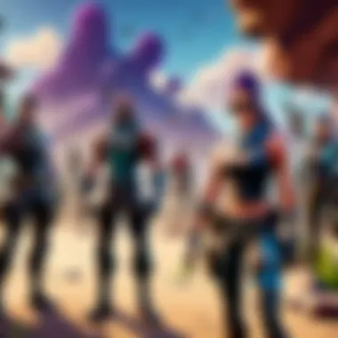 Effective Communication in Action In-game communication between friends in Fortnite