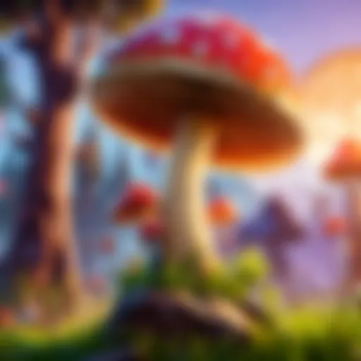 Ethereal Glow of Mushroom Prop in Fortnite