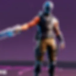 A vibrant display of Arsenal Codes in Fortnite gameplay