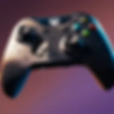 Graphic showing Xbox controller and DNS server connection