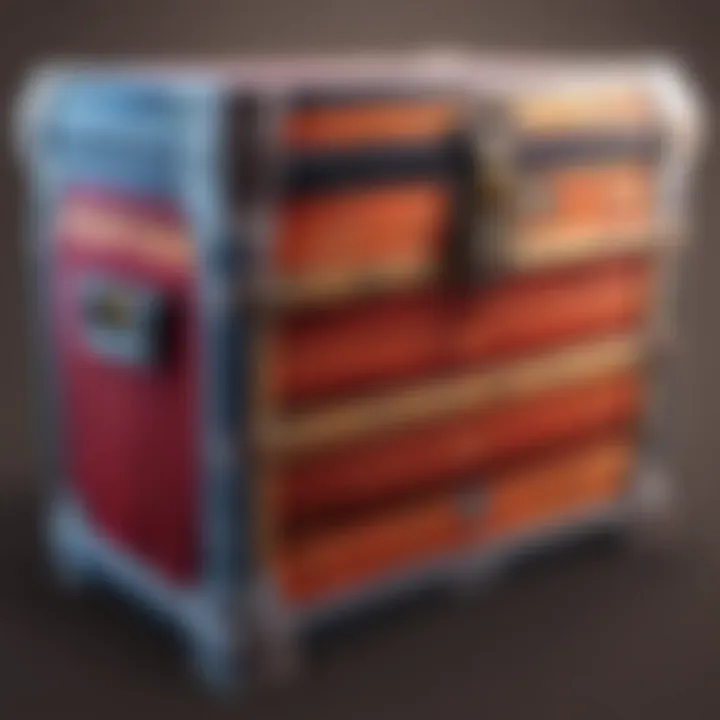 Iconic representation of the Foot Locker Chest in Fortnite