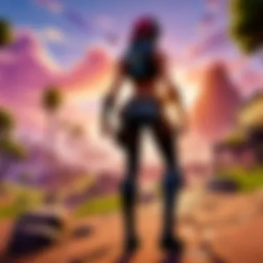 Dynamic Fortnite Gameplay Fortnite character in action