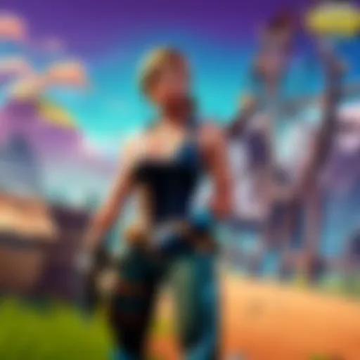 Mobile Fortnite Gameplay