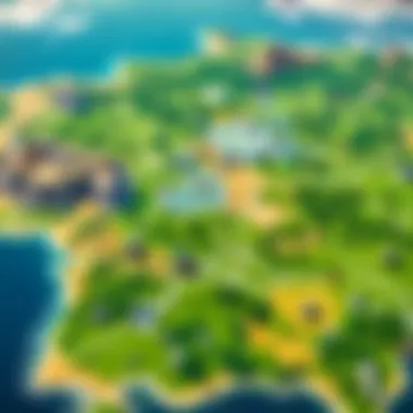 Tactical Map Navigation Fortnite map strategy