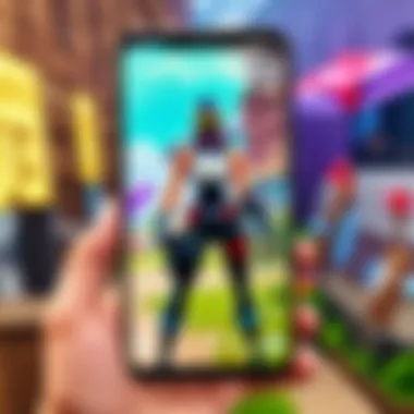 Exploring Fortnite Mobile Gameplay on Samsung Galaxy A10 Introduction