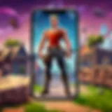 Captivating Fortnite Mobile Interface