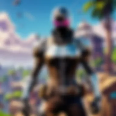 Engaging Fortnite Experience on Chrome Fortnite gameplay on a Google Chrome browser