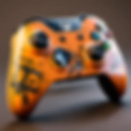 Customizable buttons on a modded Xbox One controller