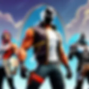 Reflection of Player Loyalty through Fortnite Fatheads A close-up of Fortnite Fatheads reflecting player loyalty and engagement