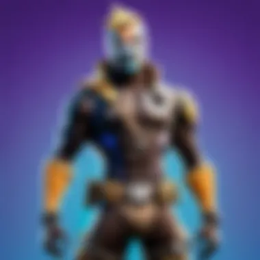 Fortnite character showcasing v-Bucks