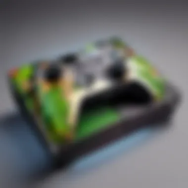 Xbox One X skins displayed in various designs