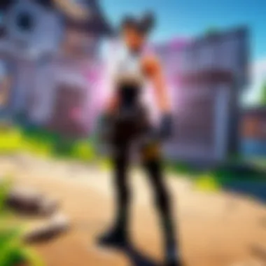 Digital representation of fluctuating frame rates in Fortnite