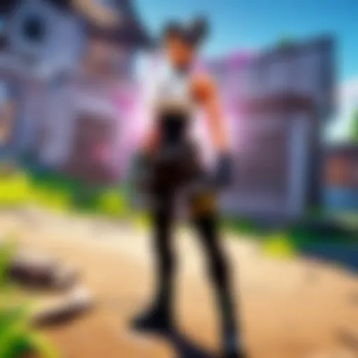 Digital representation of fluctuating frame rates in Fortnite