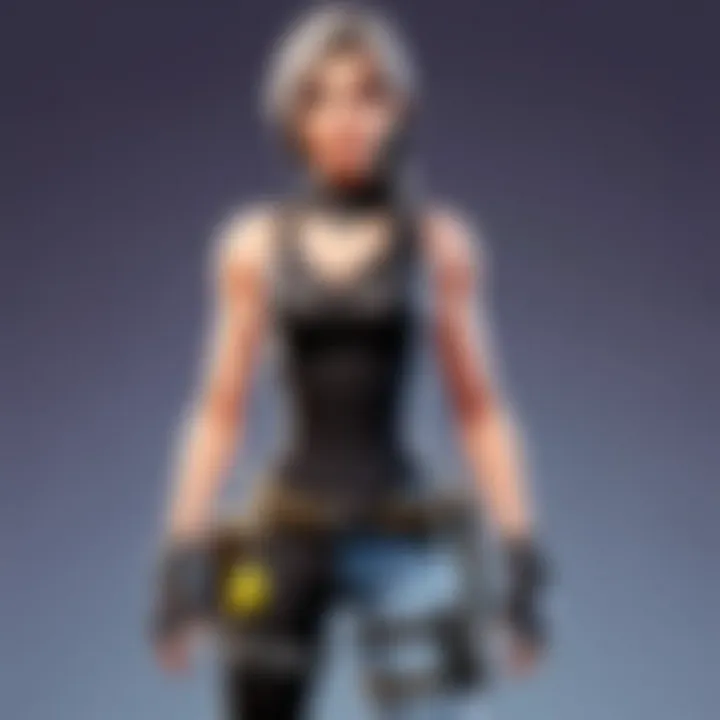 Fortnite character customization on FortiCraft