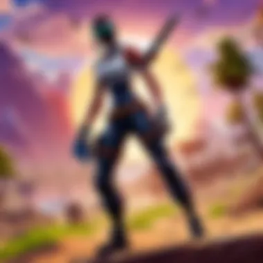 Linux User Playing Fortnite Creative visualization of a Linux user enjoying playing Fortnite on their system