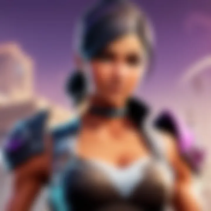 Fortnite on Android character customization