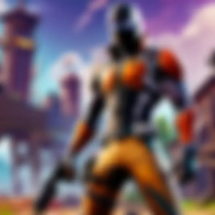 Fortnite logo on Android device