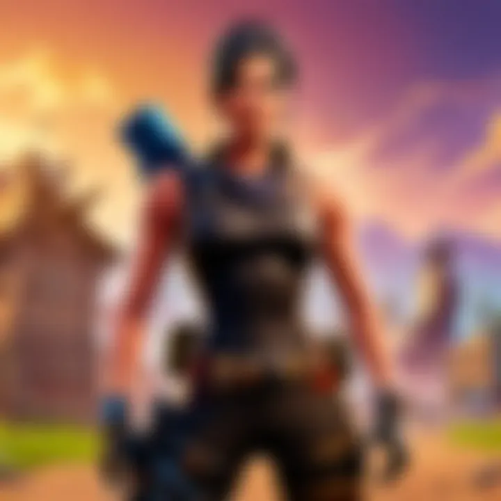 Fortnite App Icon on Tablet Display