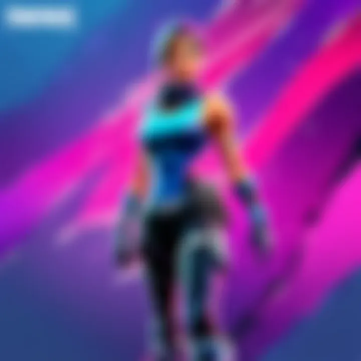 Vibrant Fortnite banner showcasing unique design elements