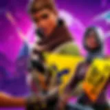 Creative Fortnite banner showcasing unique designs