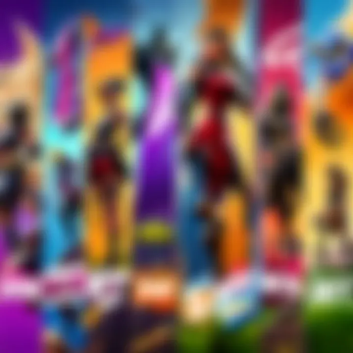 Evolution of Fortnite banner styles through the seasons