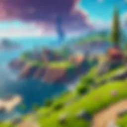 Fortnite battle royale map overview