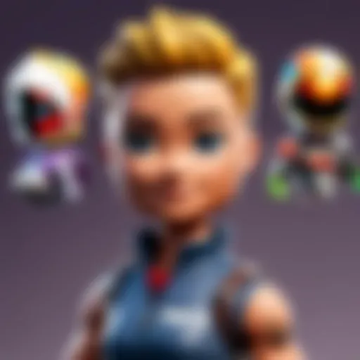 Unique Fortnite Bobble Head Design