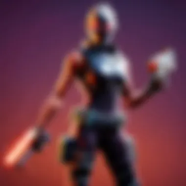 Exciting Fusion of Fortnite Characters and Laser Tag Environment