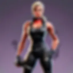 Artistic depiction of Fortnite characters on a popsocket