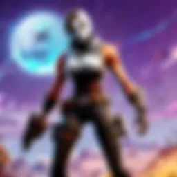 Digital gaming interface showcasing Fortnite download app