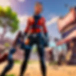 Intense face-off in Fortnite's 1v1 arena