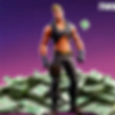 A visual representation of the Fortnite economy influenced by FortVbucks