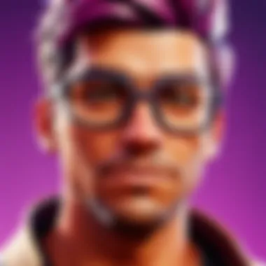 Fortnite specialized glasses enhancing color accuracy