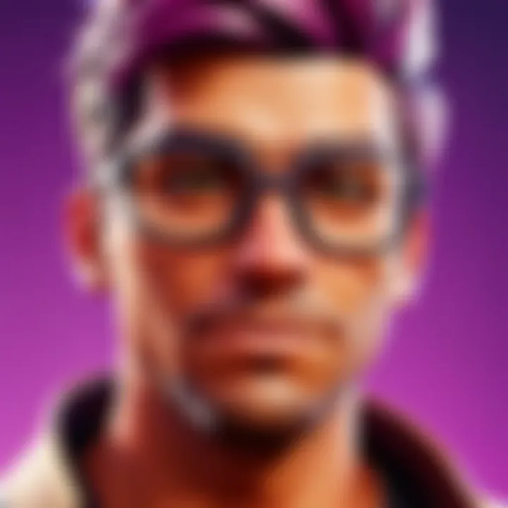 Fortnite specialized glasses enhancing color accuracy