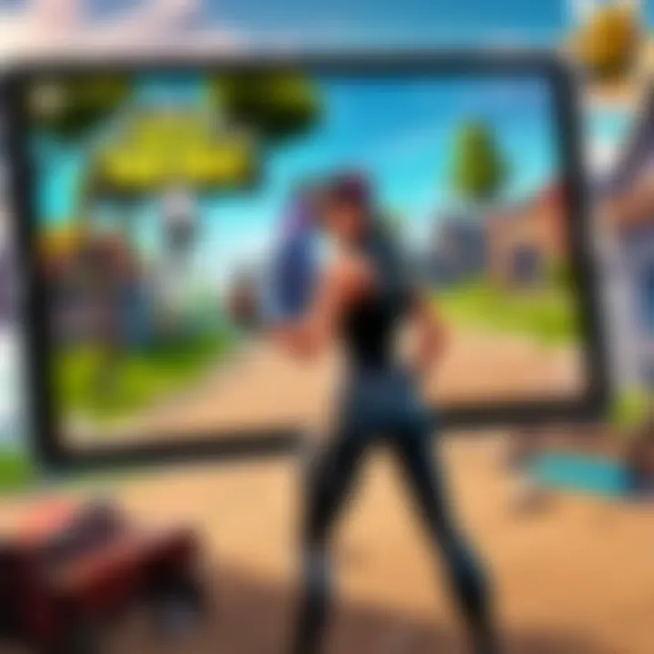 Community engagement in Fortnite on Samsung tablets