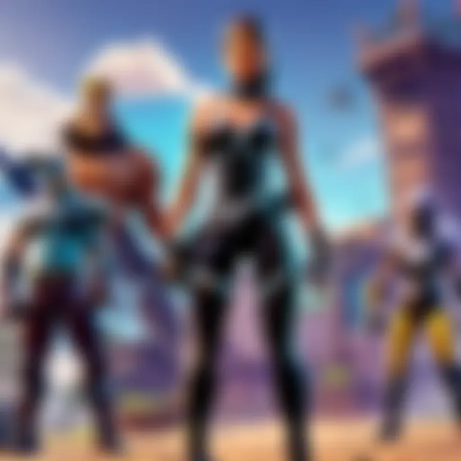 Fortnite gameplay strategy illustration