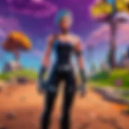 Fortnite icon on smartphone screen