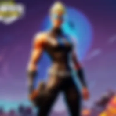 Mobile phone showing Fortnite installation progress